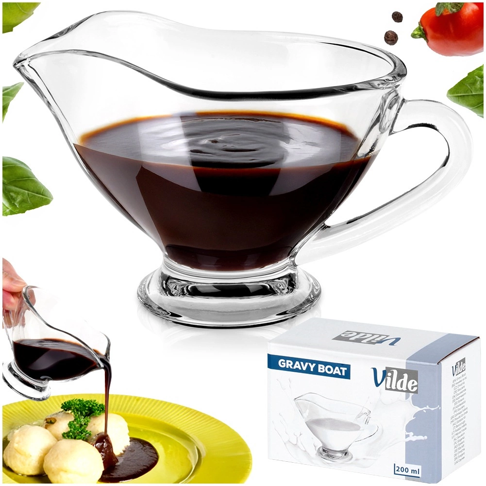 Stiklinis padažo indas vilde 200 ml