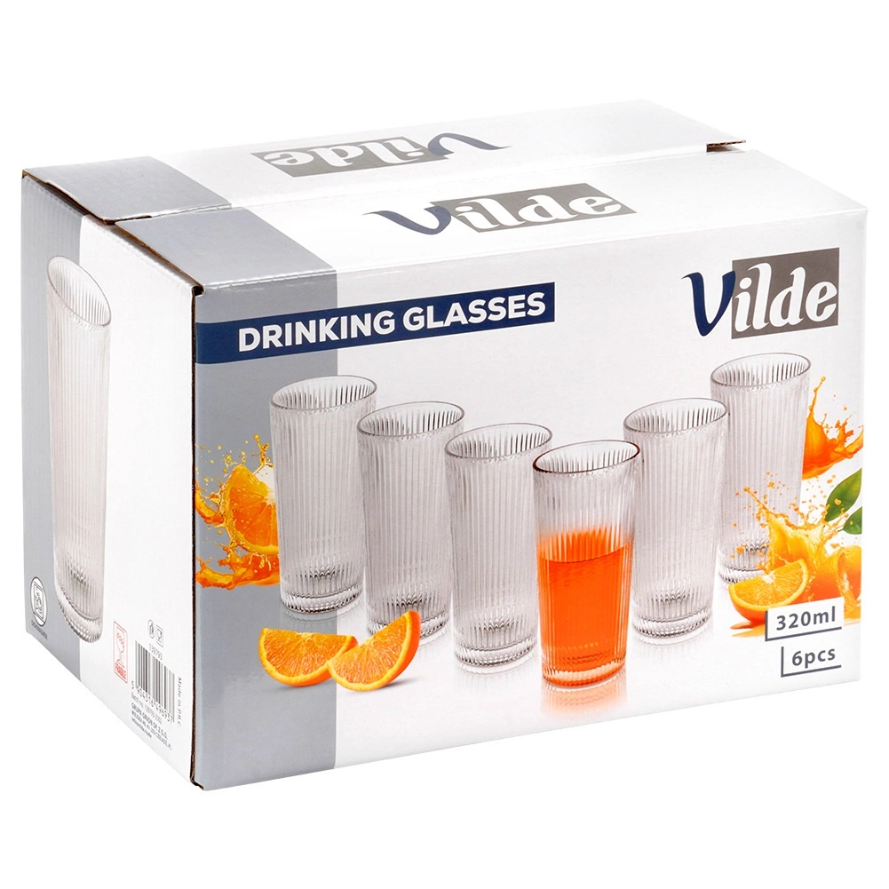 Stiklinės vilde 320 ml, 6 vnt.