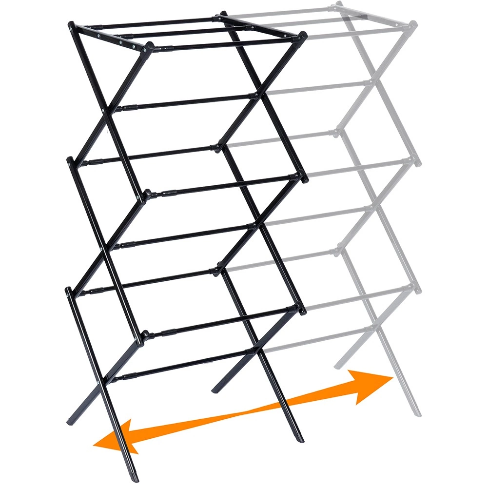 Džiovyklė vilde teleskopinė metalinė 47-78x94 cm