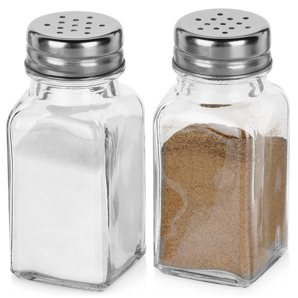 Druskos ir pipirų indelių rinkinys vilde 80 ml 2 vnt.