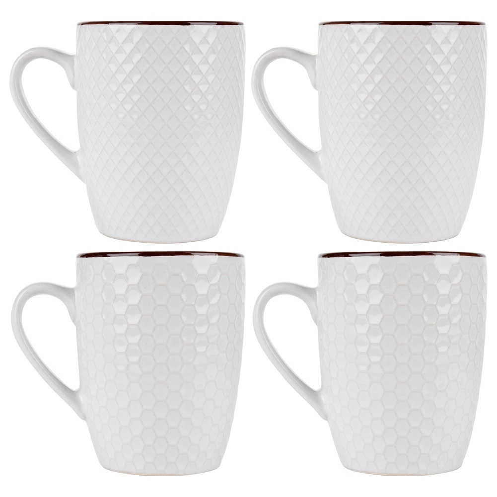 Keraminių puodelių rinkinys vilde 400 ml, 4 vnt. 2