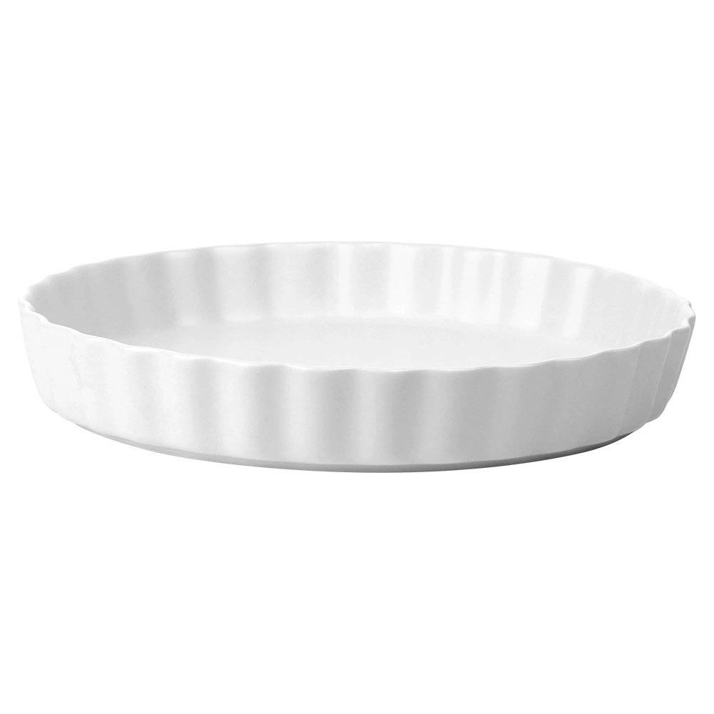 Keraminė tortų forma vilde 24,5 cm balta 2