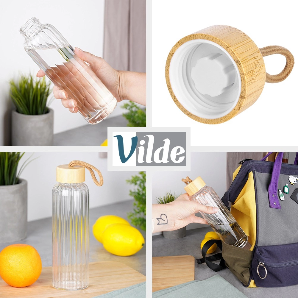 Stiklinis vandens butelis vilde 500 ml 3