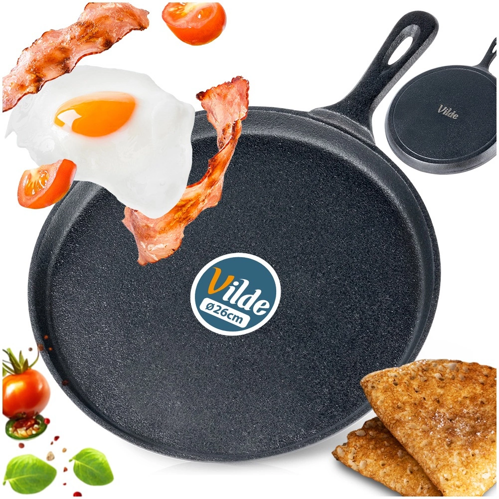 Ketaus blynų keptuvė vilde 26 cm