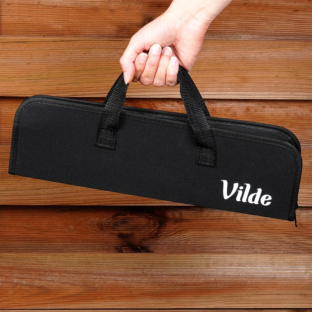 Grilio įrankių komplektas Vilde su dėklu, 10 dalių 3