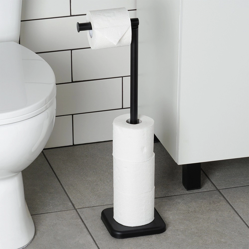 Tualetinio popieriaus stovas vilde 56 cm, juodas