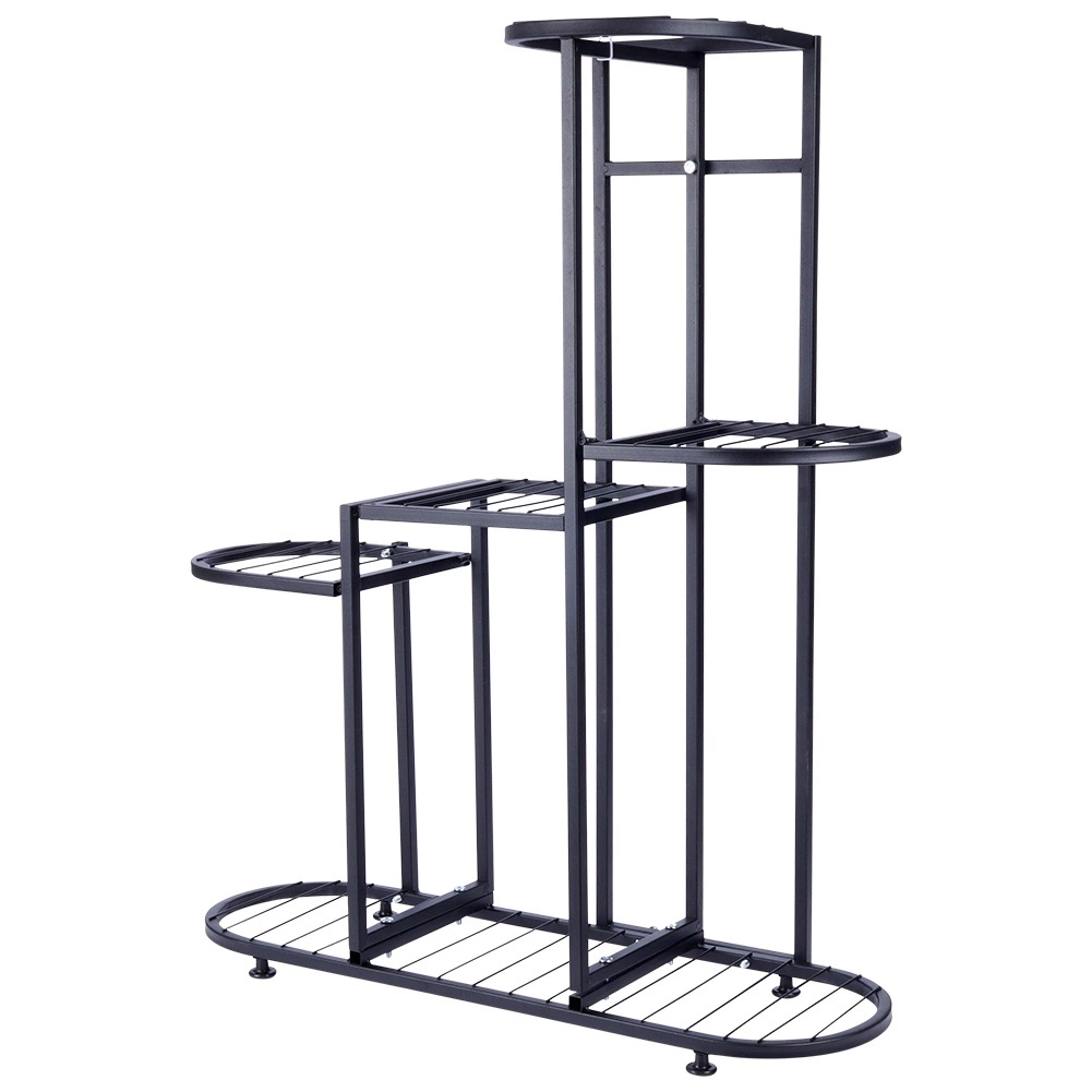 Metalinė gėlių lentyna vilde 5 lygių 69,5x23,5x84,5 cm