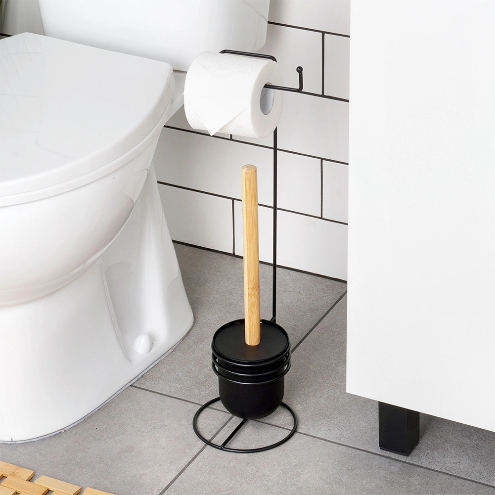Tualetinio popieriaus laikiklis su wc šepetėliu vilde 53 cm 1