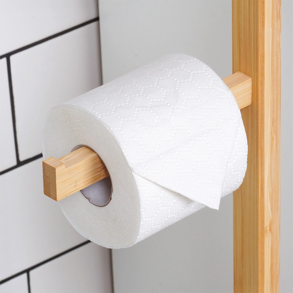 Bambukinis tualetinio popieriaus stovas vilde 70 cm