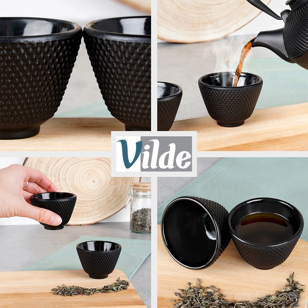 Vilde ketaus arbatos puodelių rinkinys 60 ml 2 vnt. 3