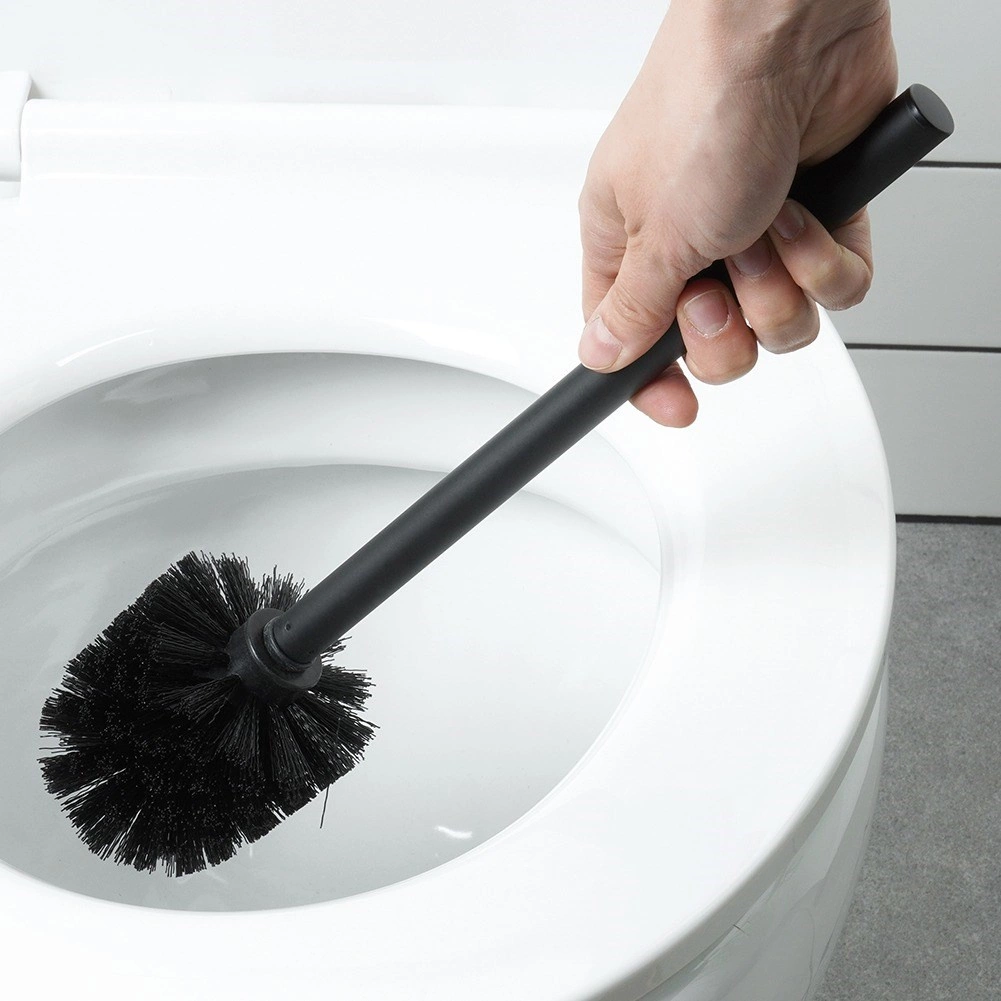 WC šepetys Vilde juodas 35 cm