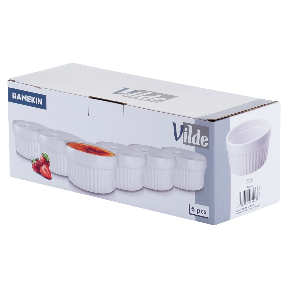 Keraminiai indeliai kepimui vilde, 260 ml, 6 vnt.