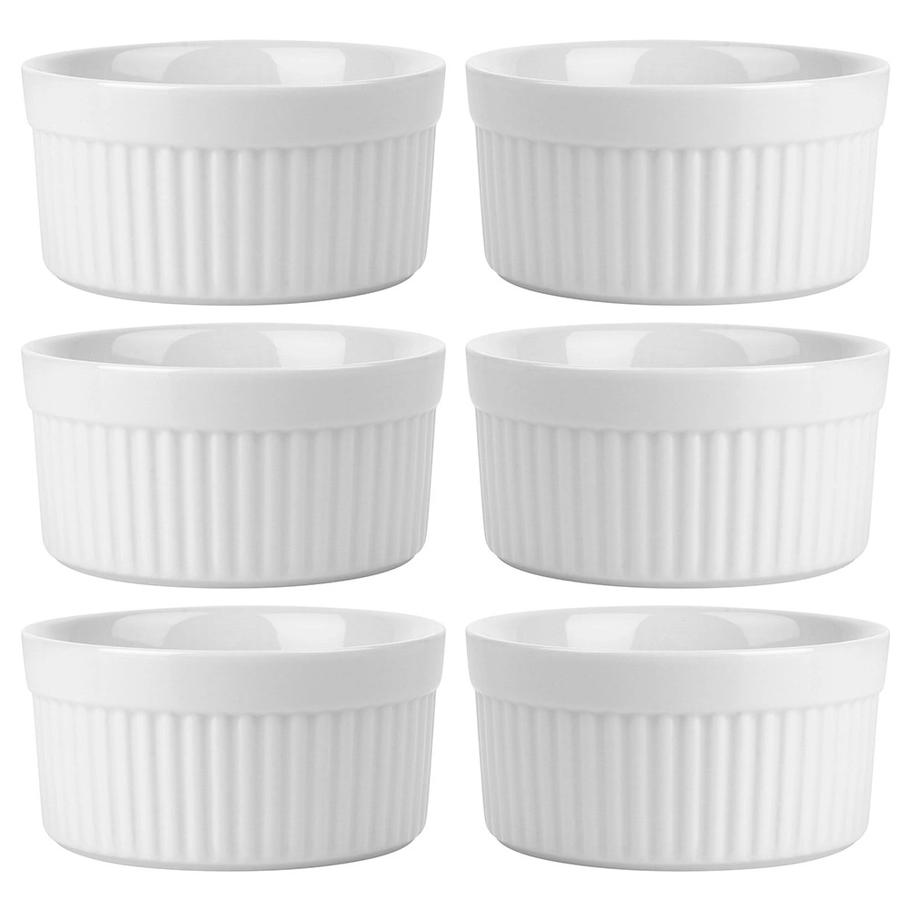 Keraminiai indeliai kepimui vilde, 260 ml, 6 vnt. 2