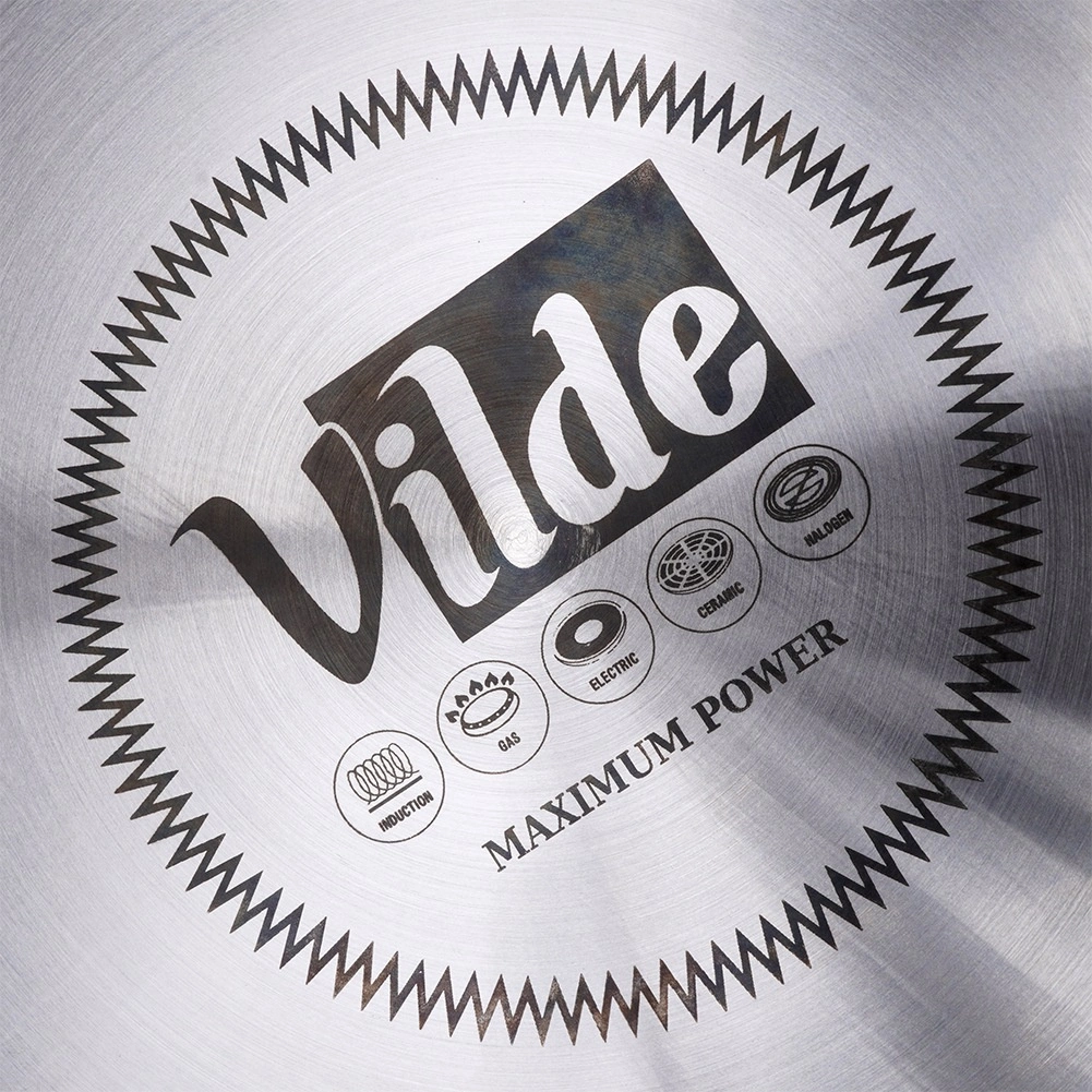 Plieninis virdulys su švilpuku vilde, 2,5 l, juodas 3