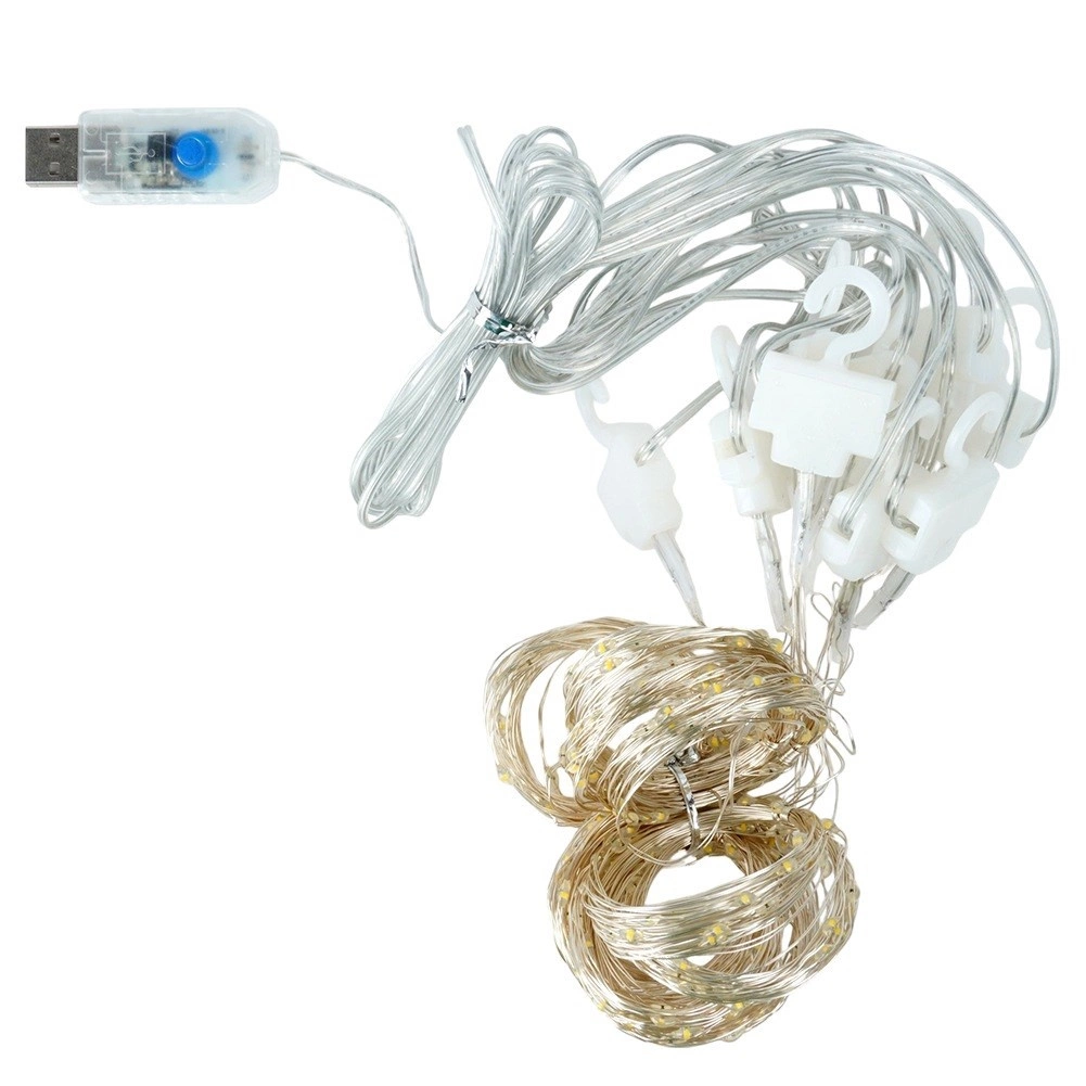 Girlianda- užuolaida vilde su 300 led, 3 m