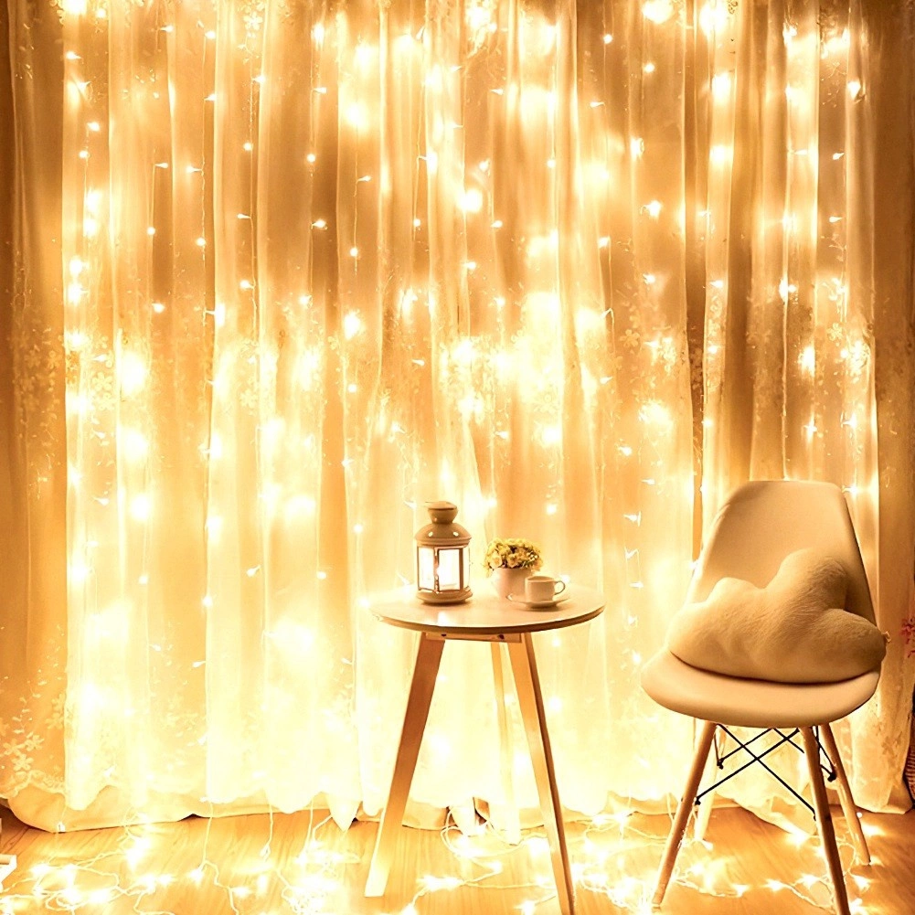 Girlianda- užuolaida vilde su 300 led, 3 m
