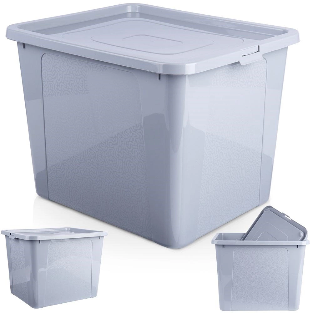 Plastikinė vilde saugojimo dėžė su dangčiu 30 l