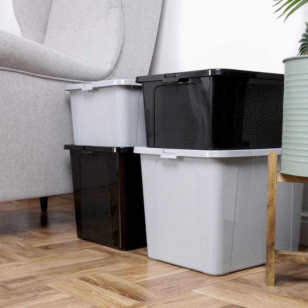 Plastikinė vilde saugojimo dėžė su dangčiu 30 l