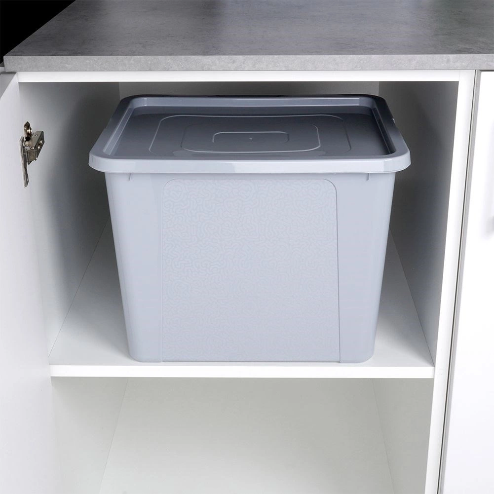 Plastikinė vilde saugojimo dėžė su dangčiu 30 l