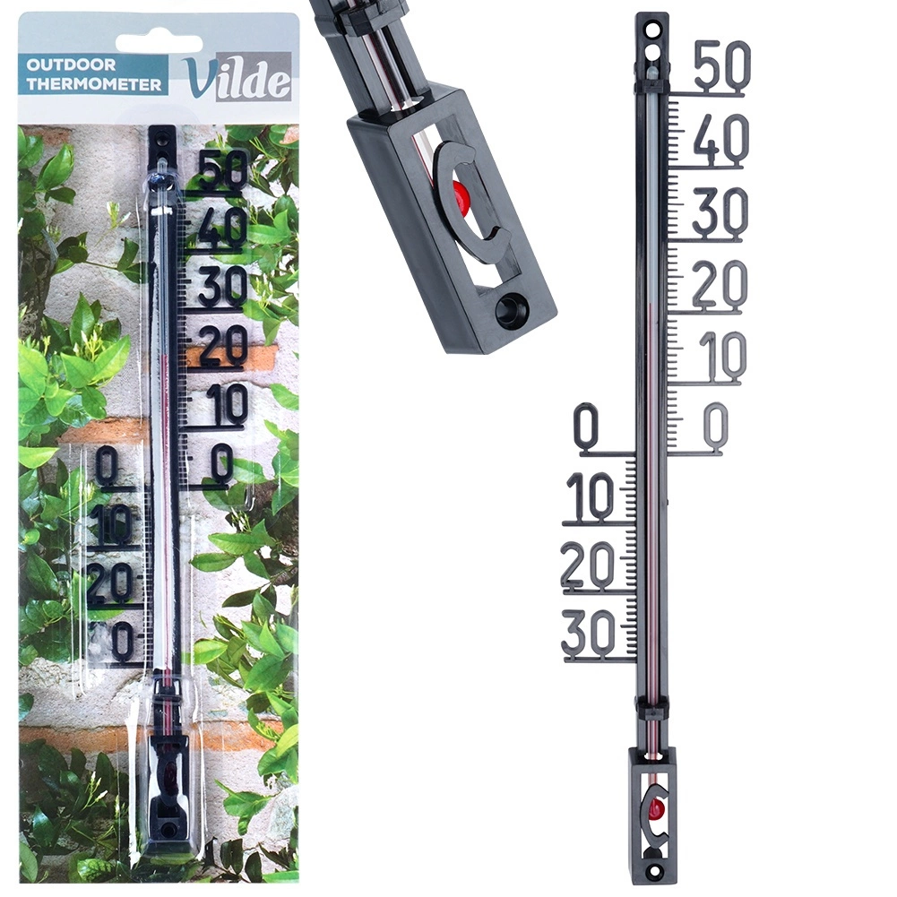 Termometras vilde juodas 27 cm
