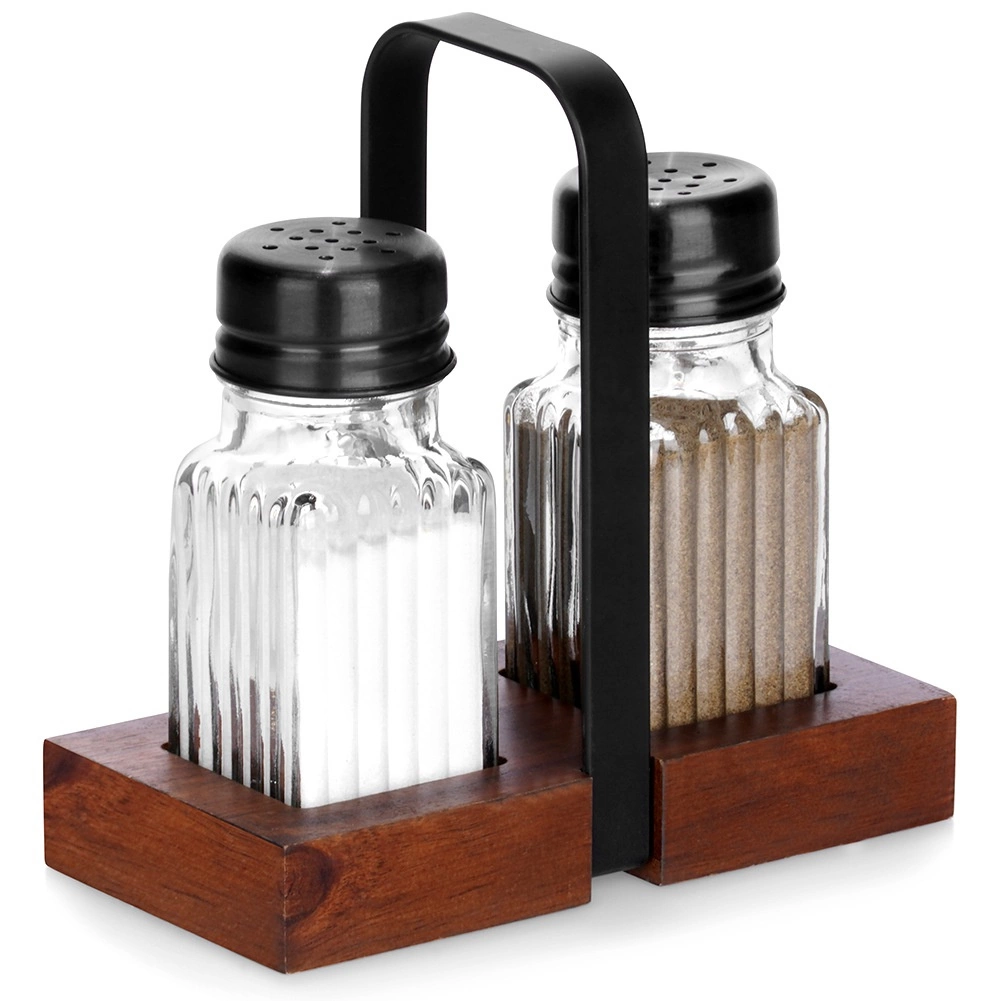 Prieskonių indeliai su stovu vilde 60 ml