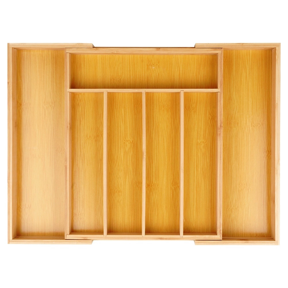 Bambukinis įrankių dėklas vilde 28-45x33,5 cm