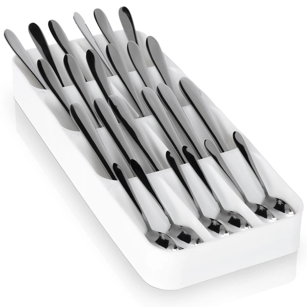 Stalo įrankių dėklas vilde 39x17 cm baltas