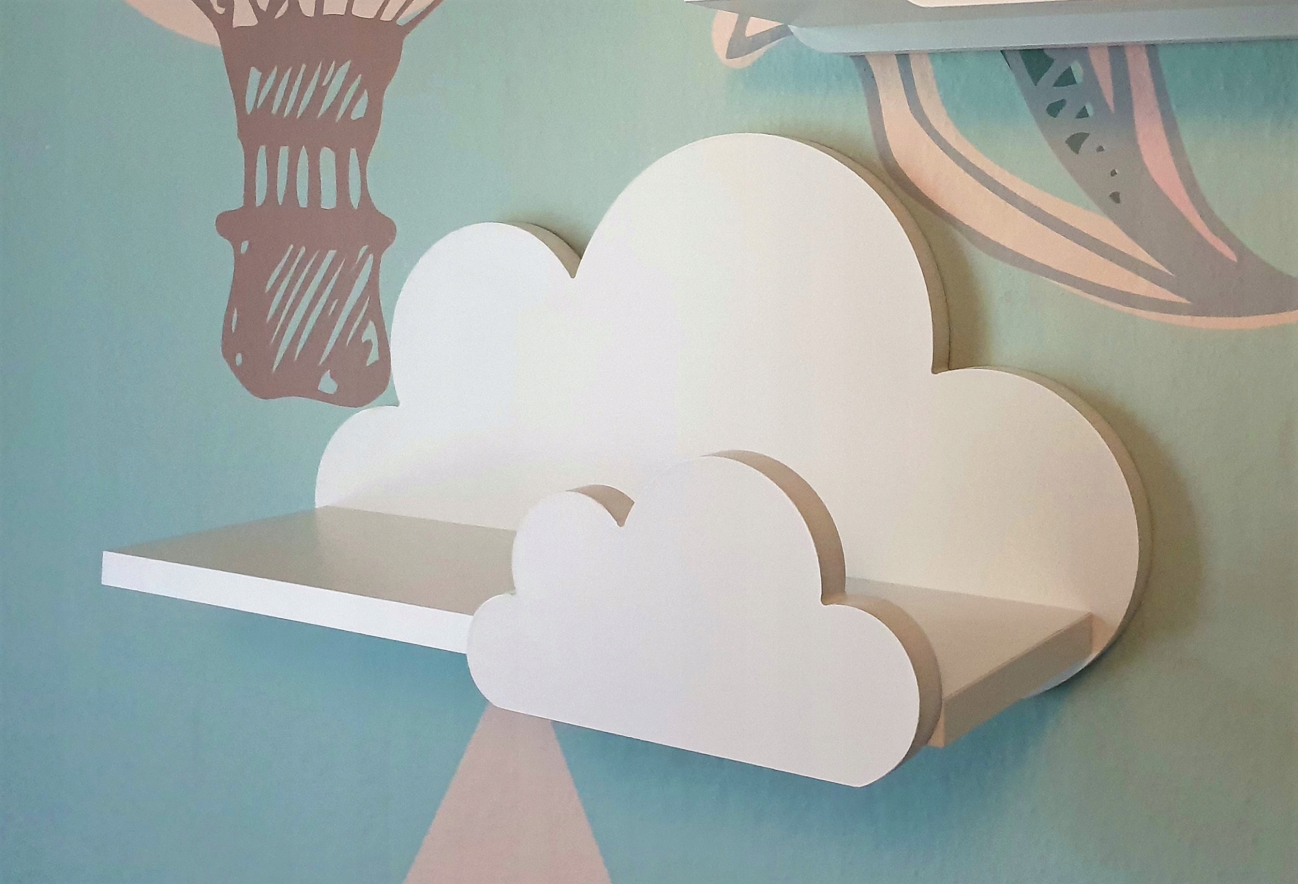 "Cloud Moli Prestige" vaikų kambario sieninė lentyna