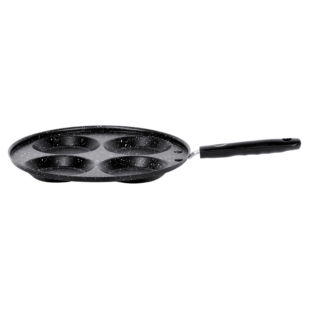 Kiaušinių ar blynų keptuvė vilde basic line 24 cm, 4 skyriai