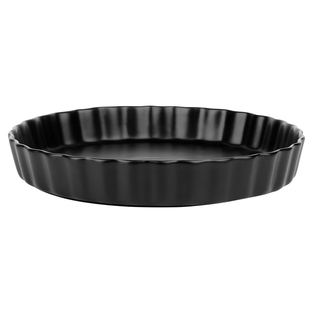 Keraminė juoda torto forma vilde 24,5 cm 2