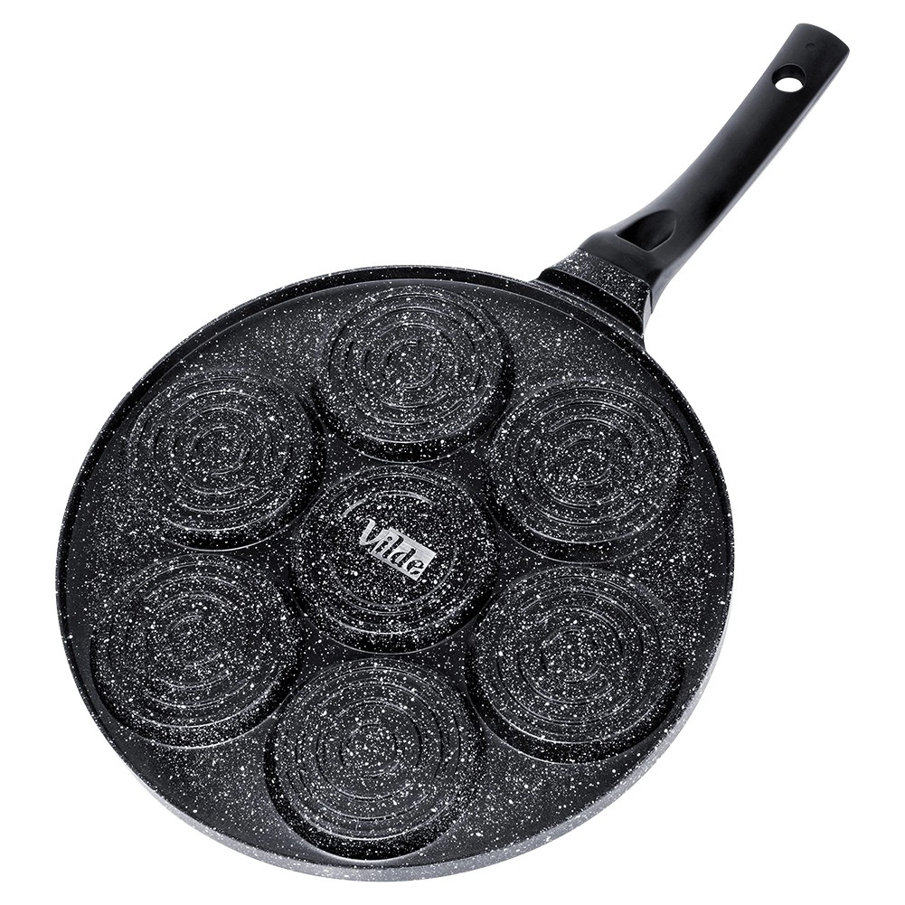 Kiaušinių keptuvė vilde basic line 26 cm, 7 angų