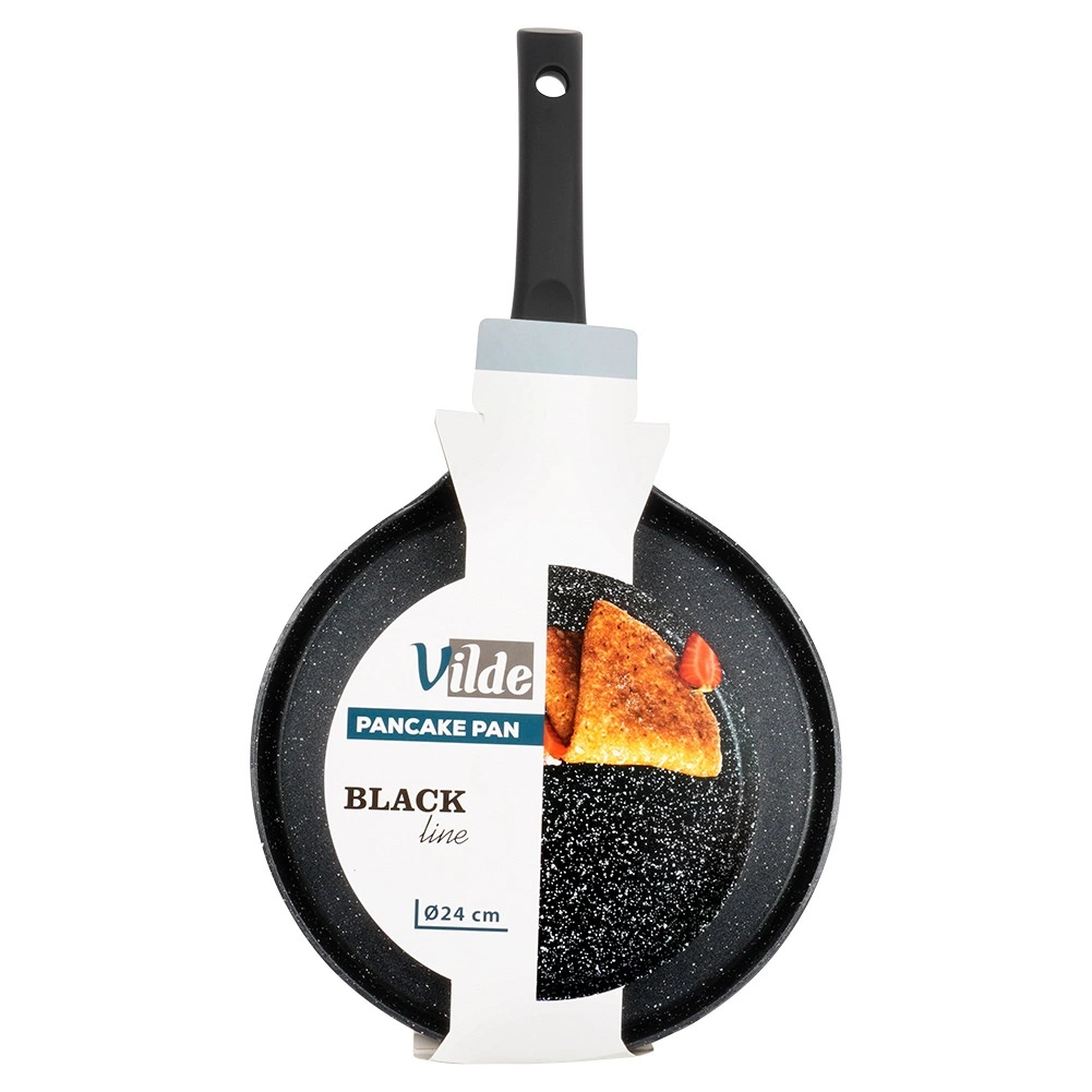 Blynų keptuvė vilde black line 24 cm