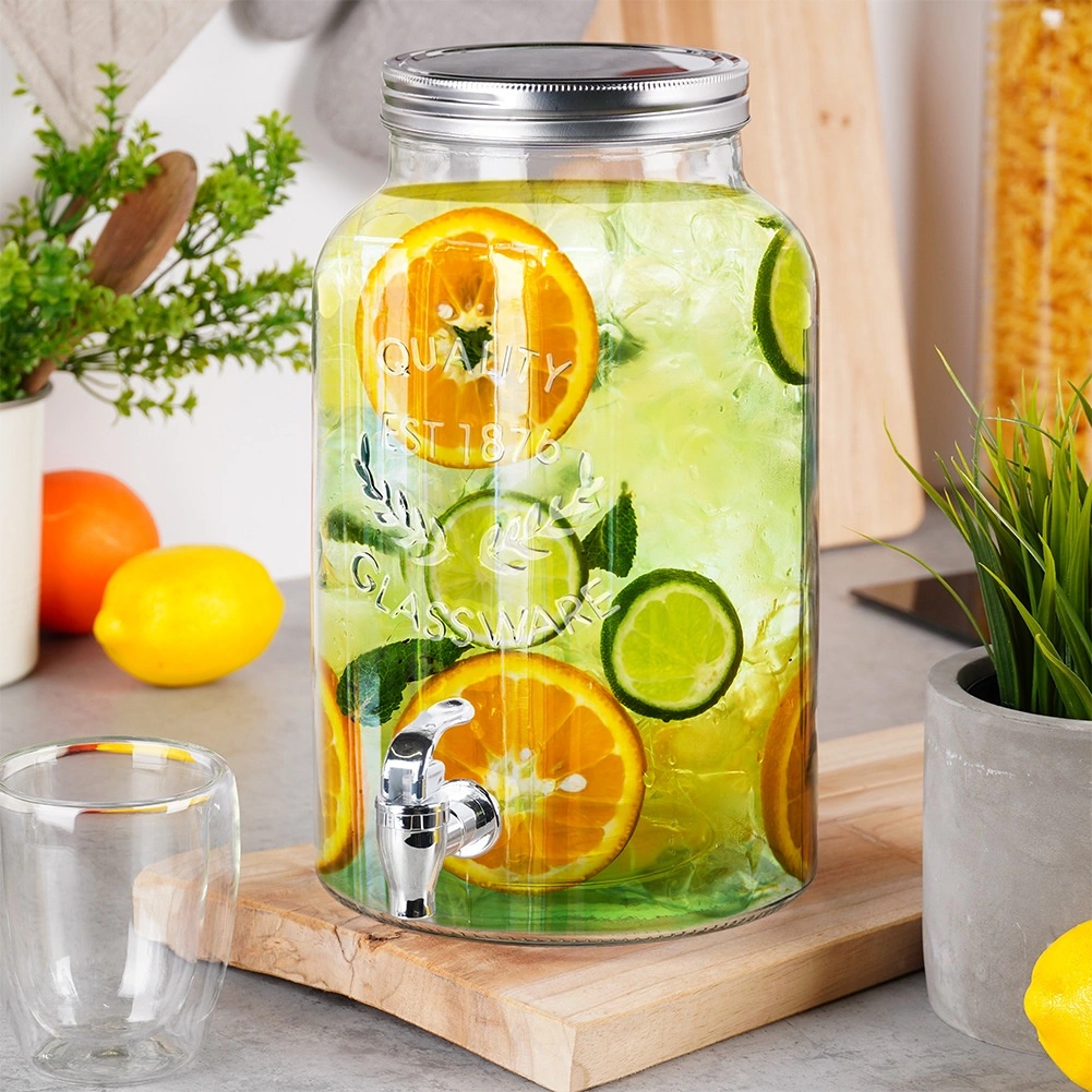 Gėrimų dozatorius vilde su čiaupu, 6,2 l, stiklinis 1