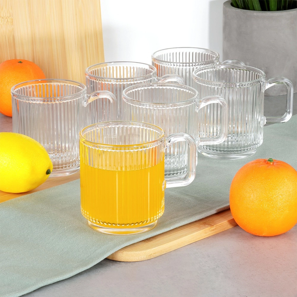 Stiklinės vilde 350 ml su rankena, 6 vnt. 1