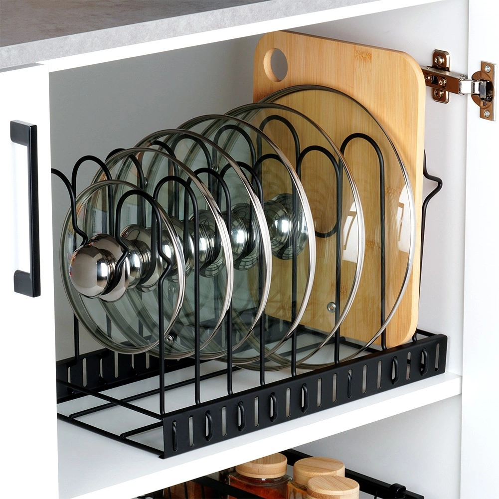 Vilde metalinis juodas stovas 2 viename 47x21x38 cm