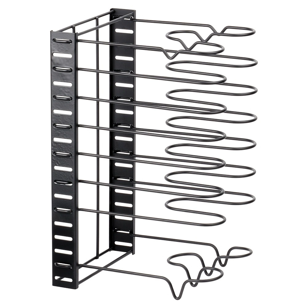 Vilde metalinis juodas stovas 2 viename 47x21x38 cm