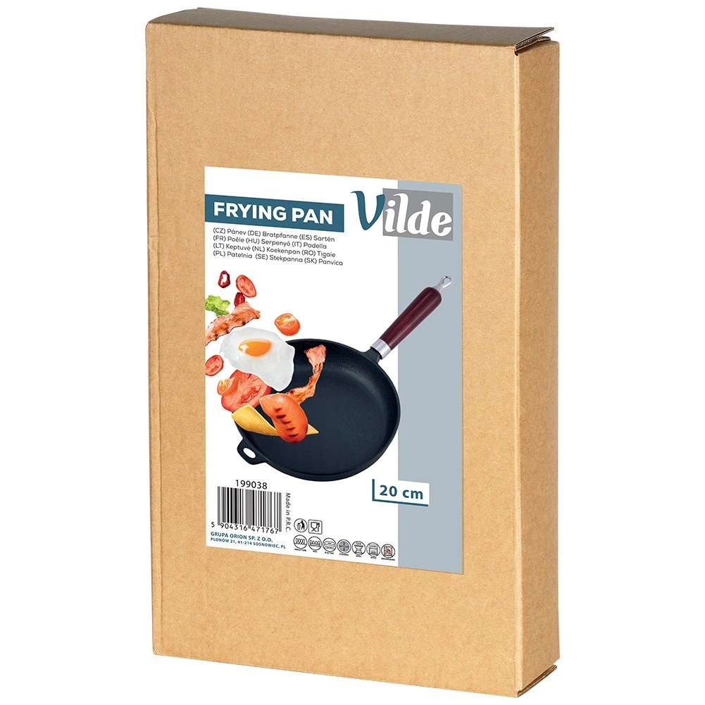 Geležinė keptuvė vilde cast line 20 cm