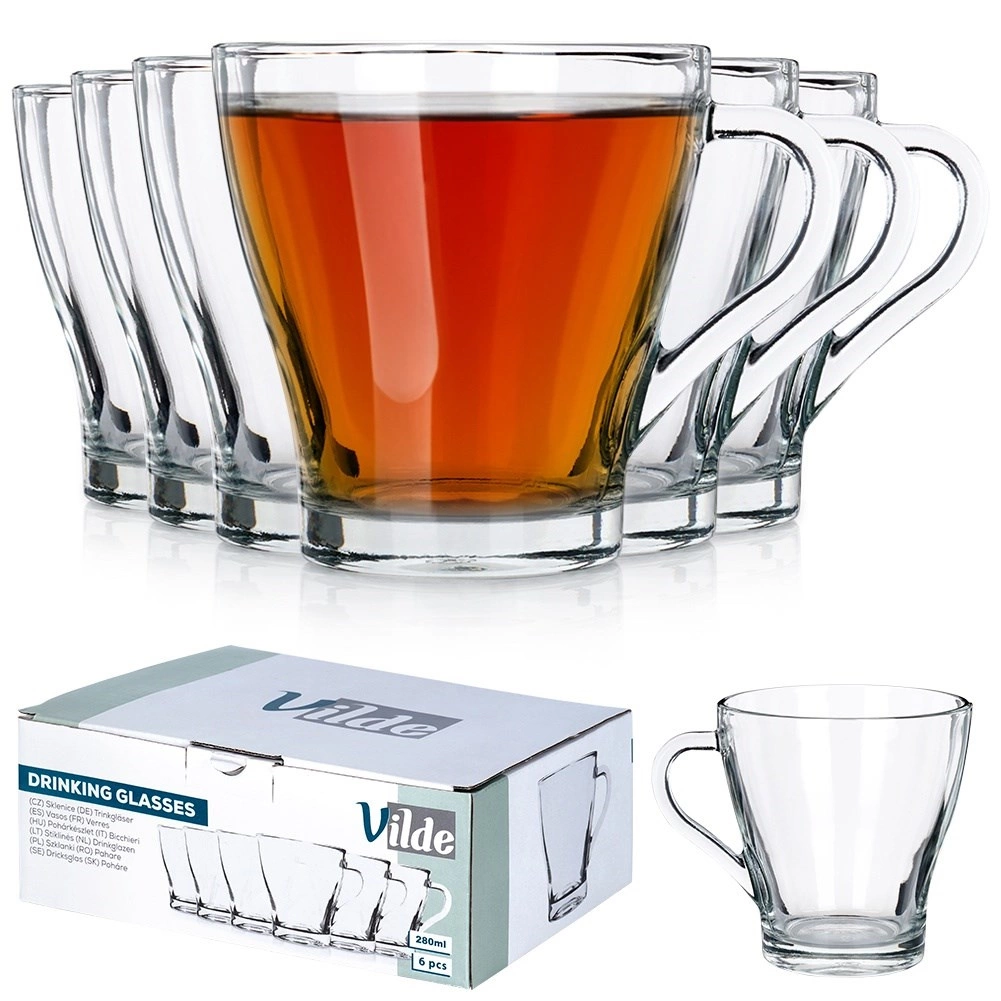Stiklinės vilde 250 ml, 6 vnt.