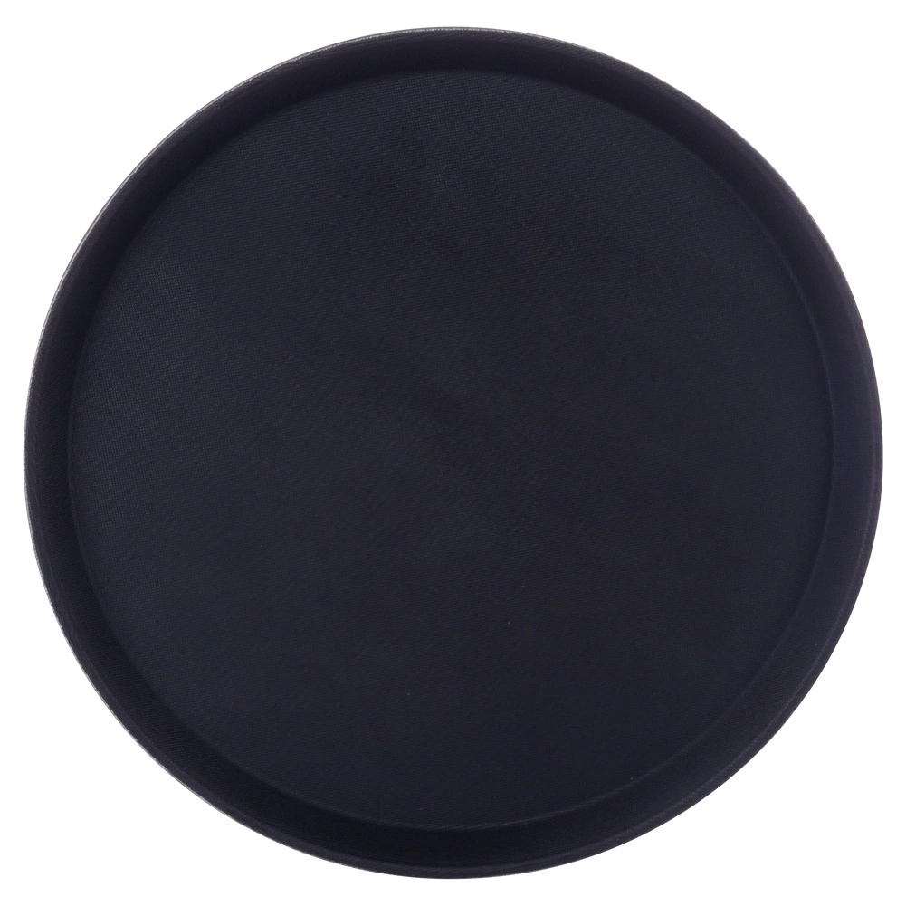 Apskritas padėklas Vilde 35 cm juodas 2