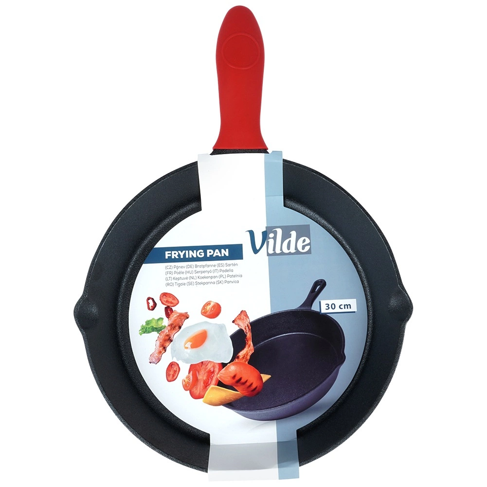 Ketaus keptuvė vilde cast line 30 cm su silikoniniu dangteliu