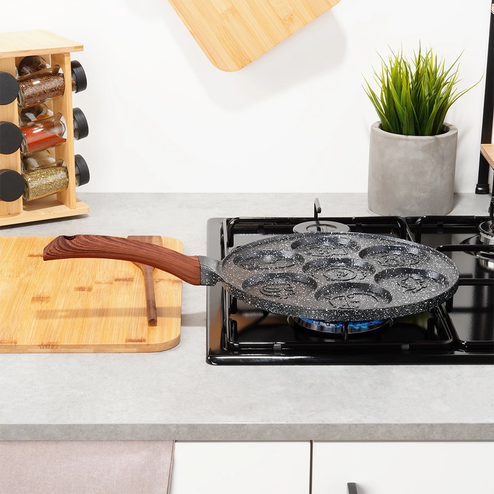 Keptuvė kiaušiniams ir blynams vilde black&wood 26 cm
