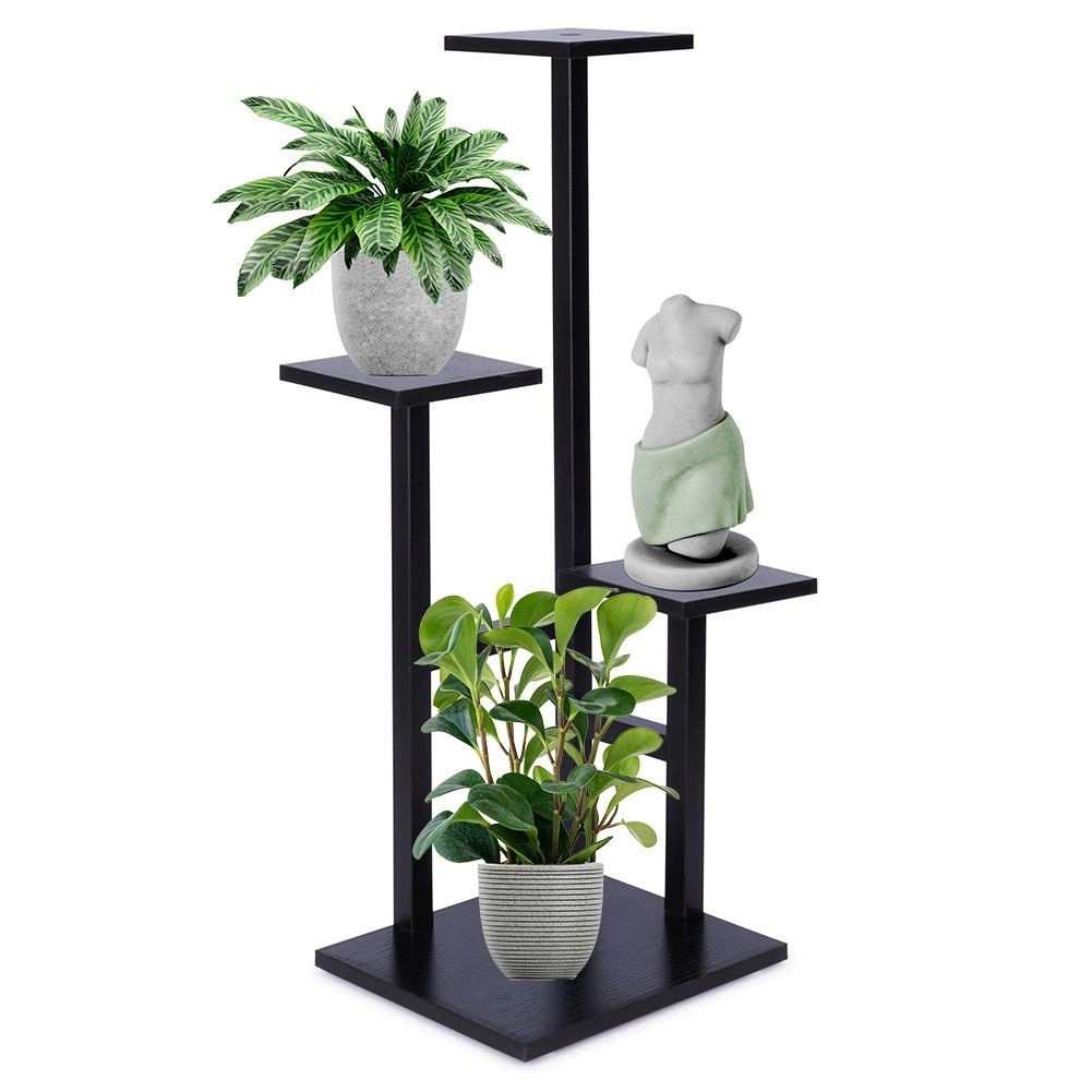 Metalinė gėlių lentyna vilde, 84 cm, 4 lygiai