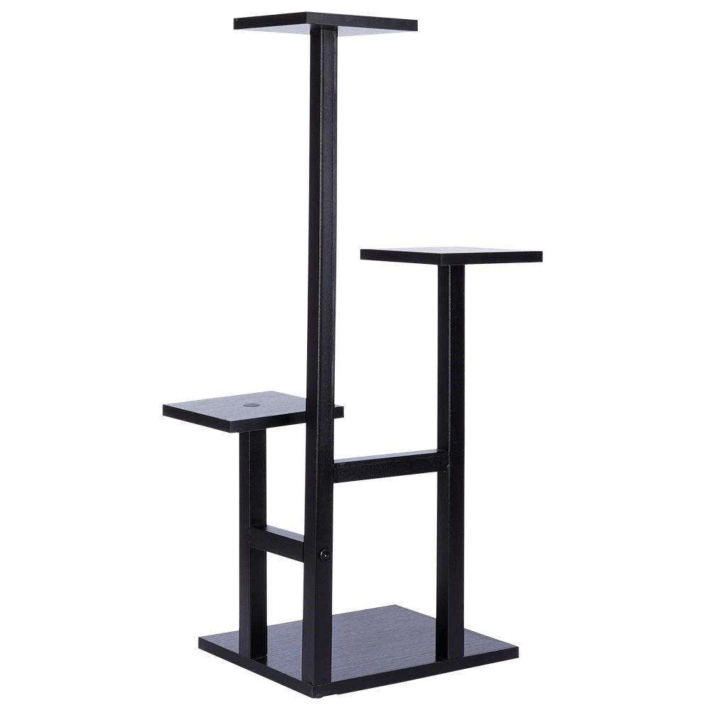 Metalinė gėlių lentyna vilde, 84 cm, 4 lygiai