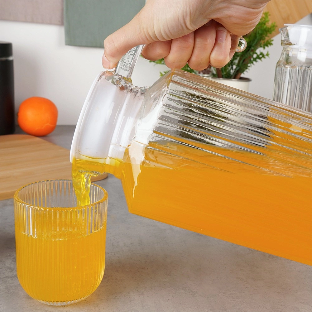Stiklinis ąsotis su dangteliu vilde 1,8 l