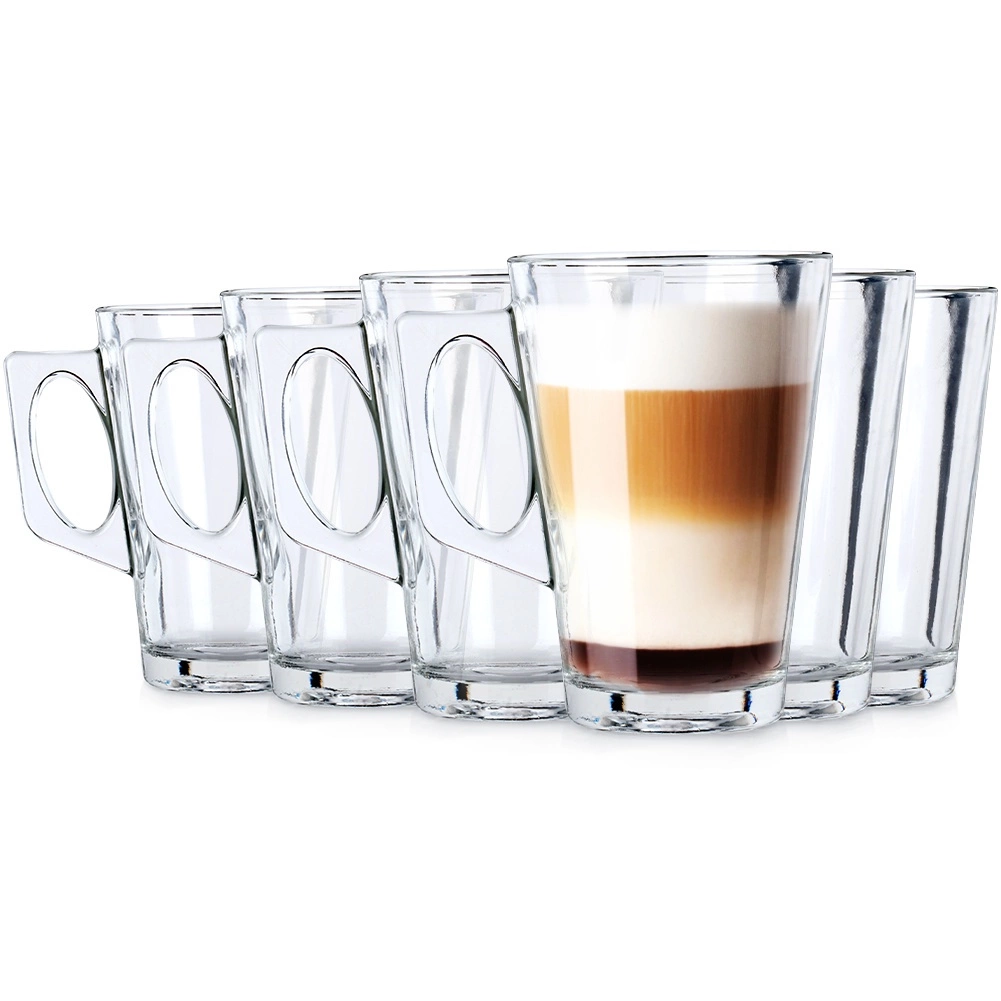 Stiklinės su rankenėle vilde 255 ml, 6 vnt.