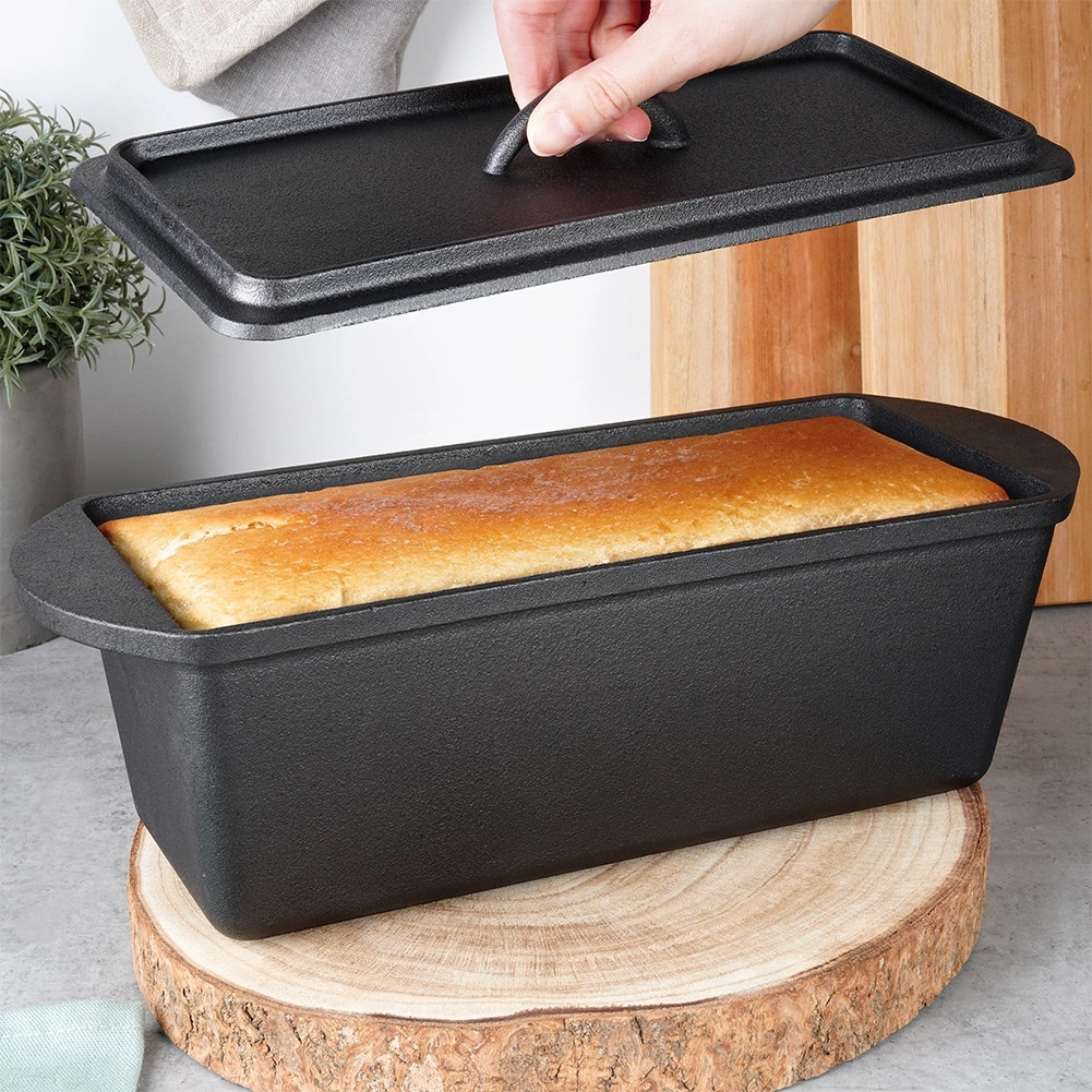 Kepimo forma su dangčiu iš ketaus vilde 35 cm, 3 l 3