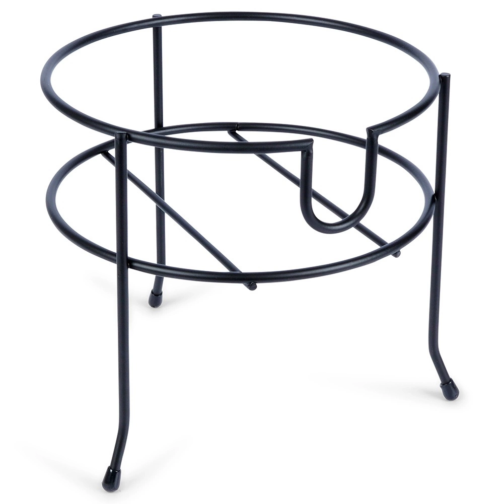 Metalinis juodas gėrimų indo stovas Vilde 20 cm