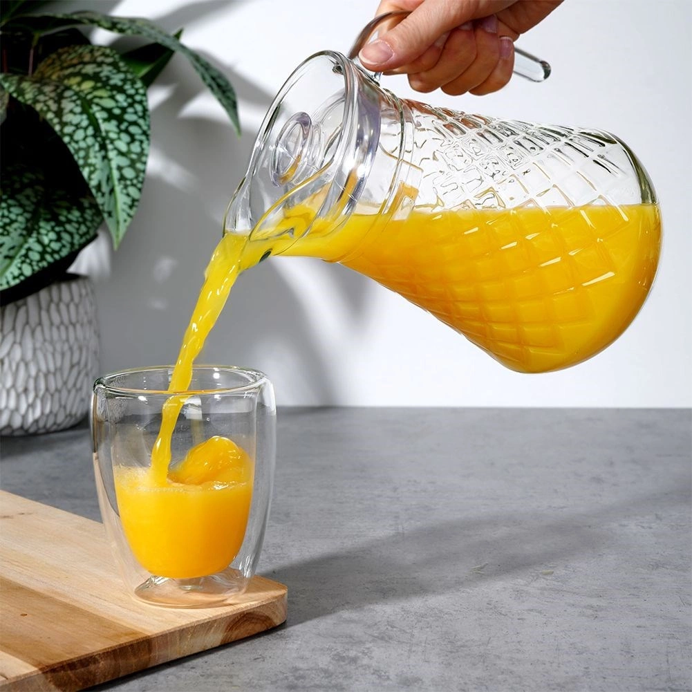 Stiklinis gėrimų indas su dangteliu vilde 1,4 l