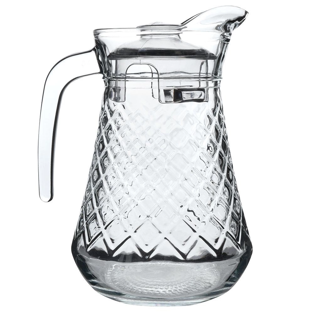 Stiklinis gėrimų indas su dangteliu vilde 1,4 l