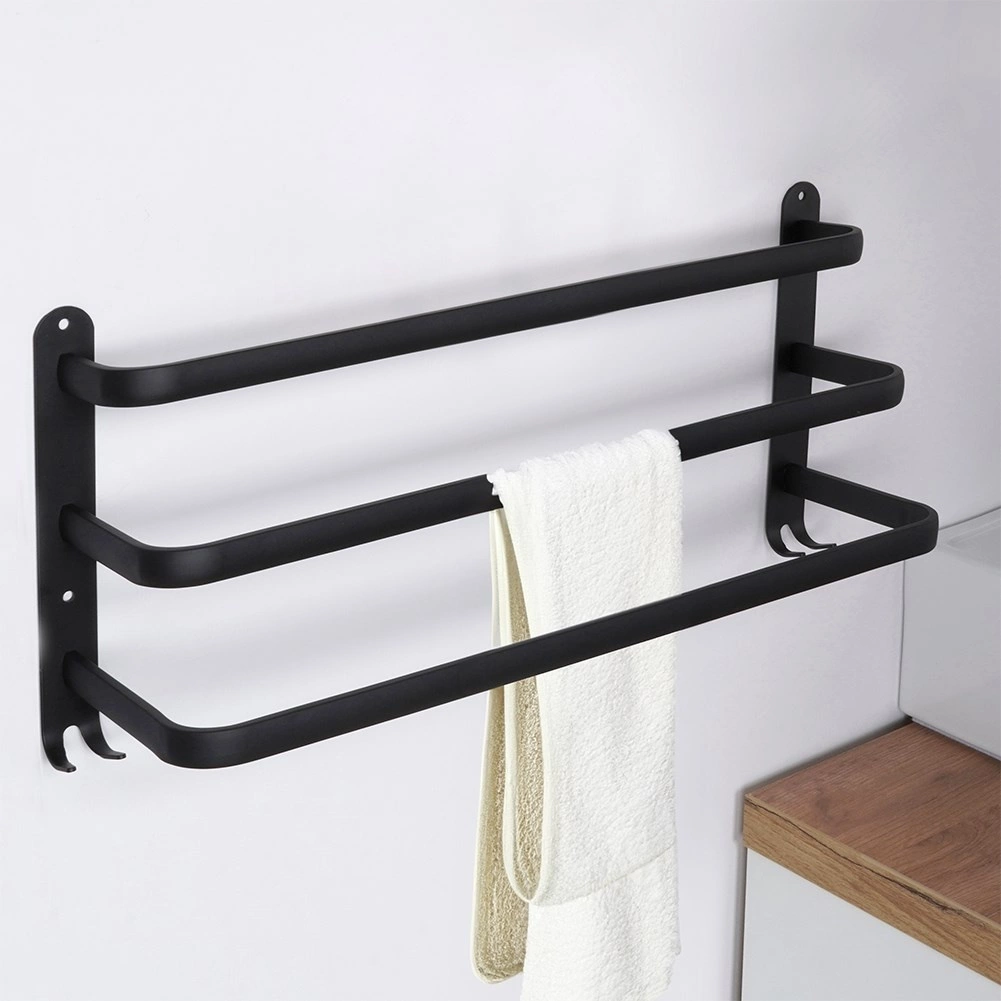Rankšluosčių kabykla vilde aliuminė juoda 50 cm 1